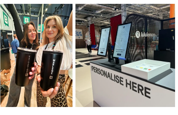 Personalised bottles with names
